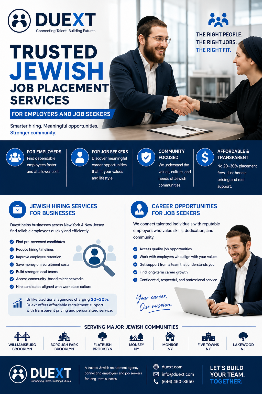 hiring agency for Jewish businesses